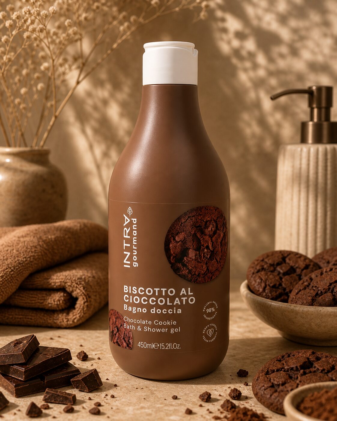 111 Intra - Chocolate Cookie Bath & Shower Gel - Image 1