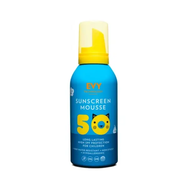 Evy Technology - SPF50 Kids Sunscreen mousse