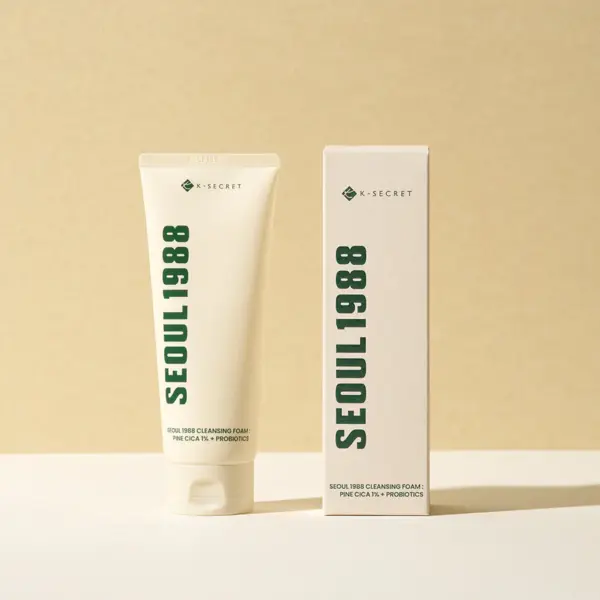 KSECRET - SEOUL 1988 Cleansing Foam Pine Cica 1% + Probiotics