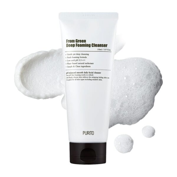 Purito - From Green Deep Foaming Cleanser