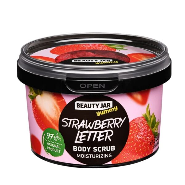 Beauty Jar - STRAWBERRY LETTER Moisturizing Body Scrub