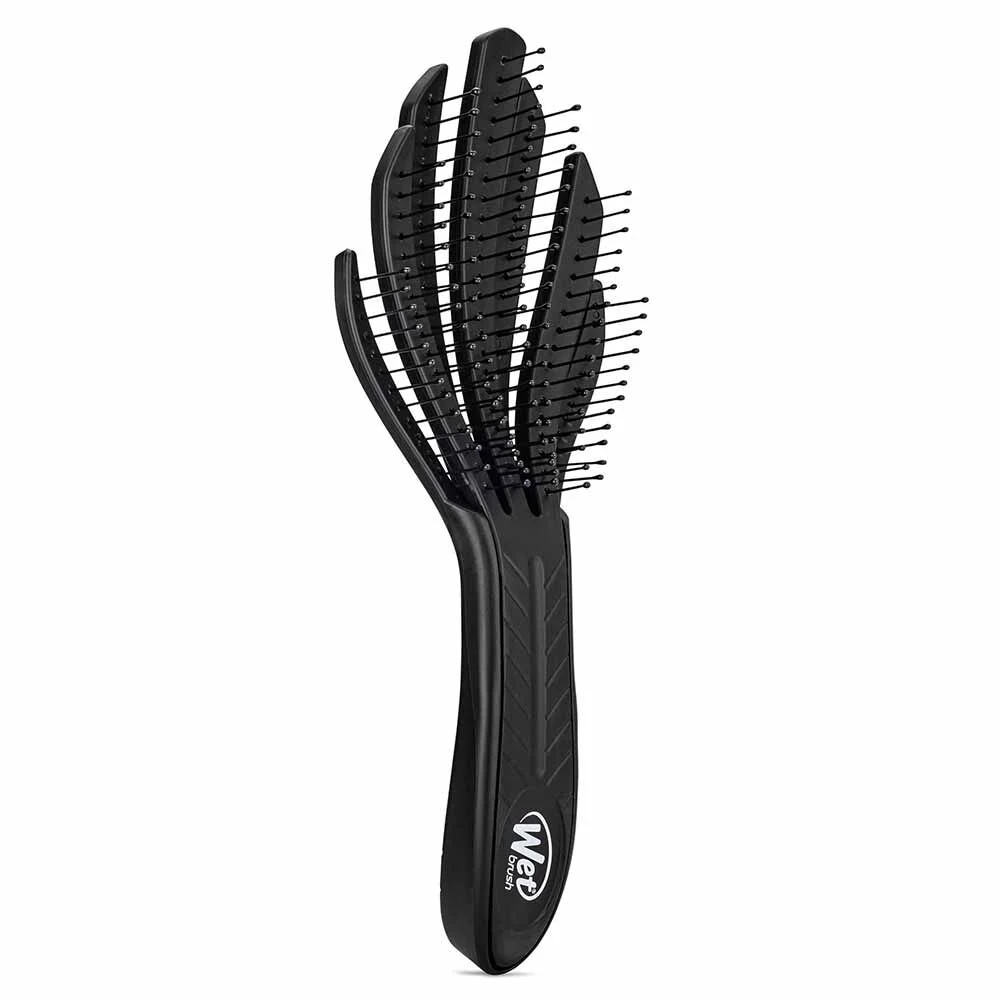 853304_2.webp Wet Brush - Go Green Curl Detangling Brush Black - Image 1