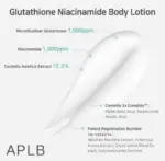 APLB – Glurathione Niacinamide Body Lotion - Image 2
