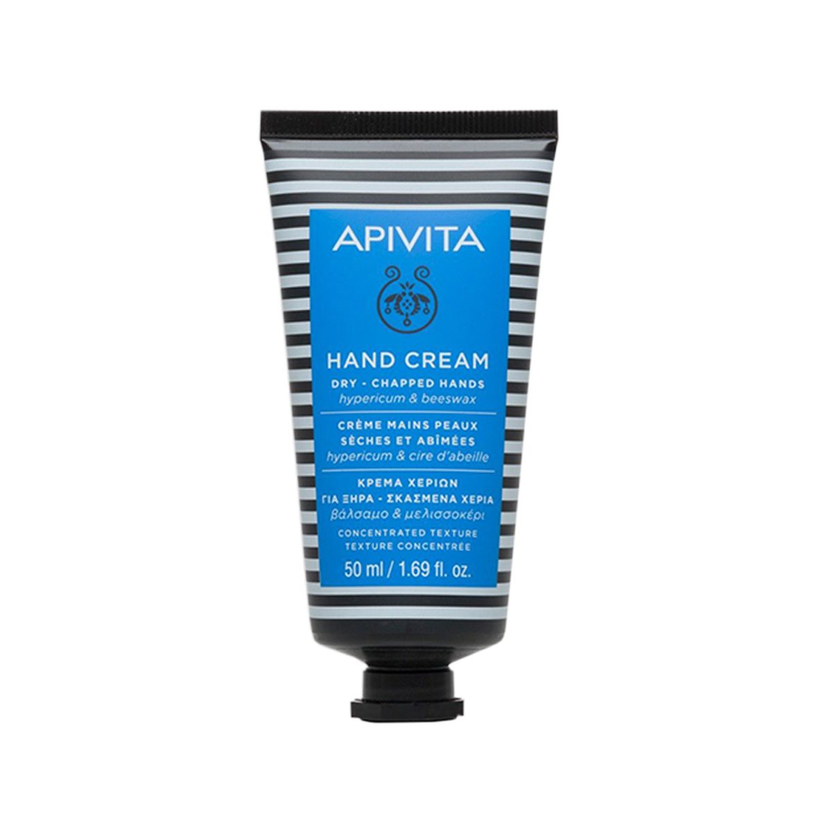 Apivita-Hand-Care-Hand-Cream-for-Dry-Chapped-Hands-with-Concentrated-Texture.jpg Apivita – Hand Cream for Dry-Chapped Hands with Concentrated Texture - Image 1