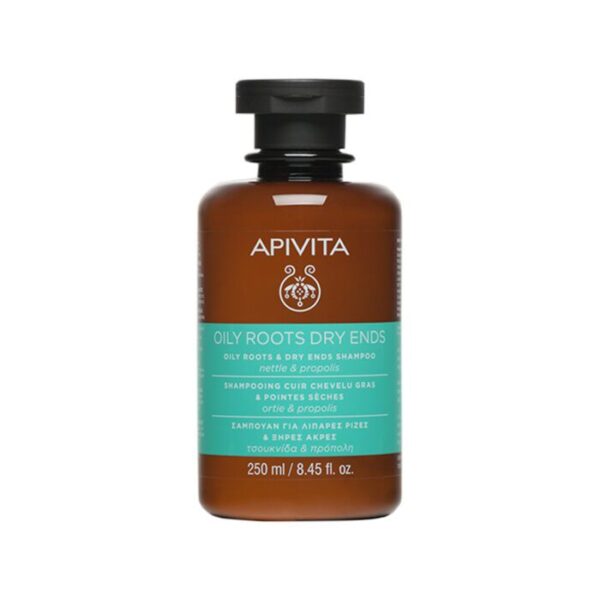 Apivita - Shampo per skalp te yndyrshem & maja te thata