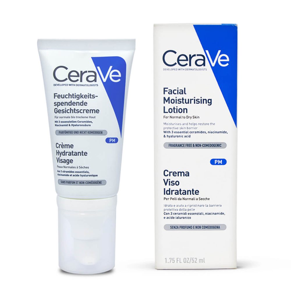 Cerave-Facial-Moisturising-Lotion-for-Normal-to-Dry-skin-PM-SPF-25-52-ml1-e1664379755907.jpg CeraVe - Facial Moisturising Lotion PM - Image 1