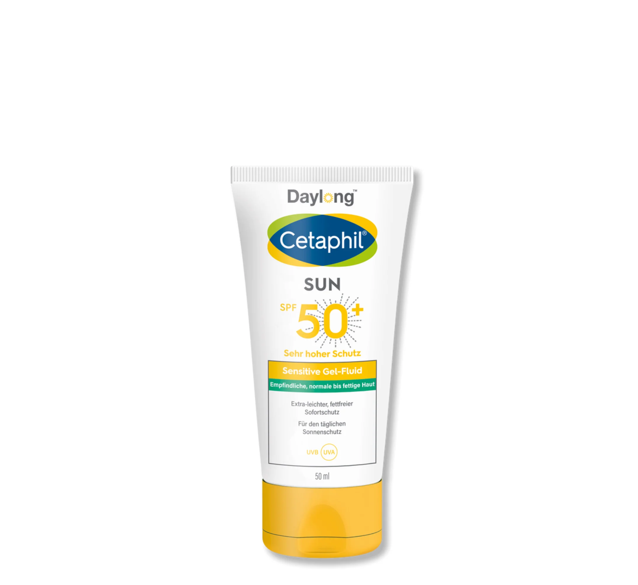 CetaphilSUNSensitiveGel-FluidSpf50_50ml.webp Cetaphil - Sun Sensitive Face Gel-Fluid SPF 50+ 50ml - Image 1