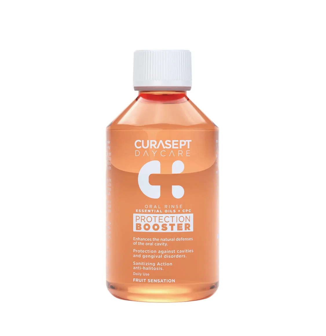 Curasept_Daycare_Protection_Booster_Fruit_Sensation_Oral_Rinse_The_Project_Garments_Gr_A.webp Curasept - Daycare Coll Fruit Sensation - Image 1