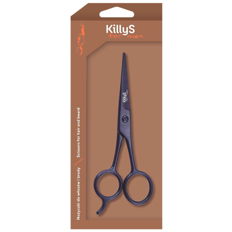 Killys-for-men-nozyczki-do-wlosow-i-brody_46712_1200.jpg Killys - Scissors for hair and beard - Image 1