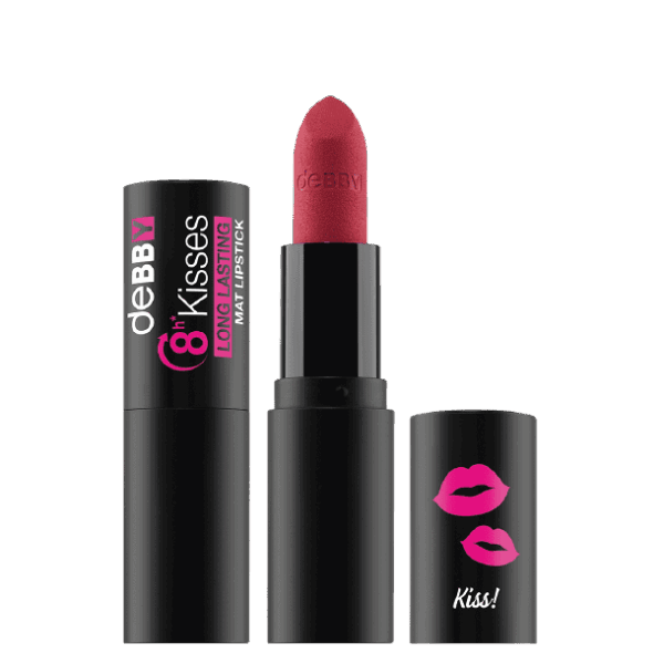 Debby - 8h KISSES long lasting MAT LIPSTICK
