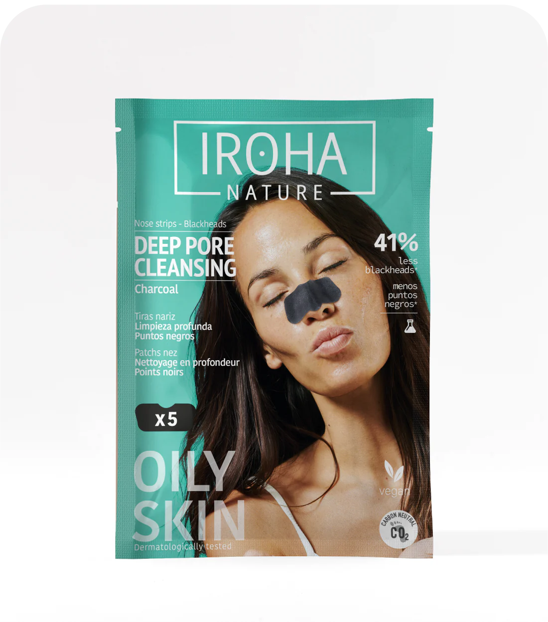 NEW-MODO-USO_TIRAS-9.webp Iroha - Deep Pore Cleansing Nose Strips with Charcoal - Image 1