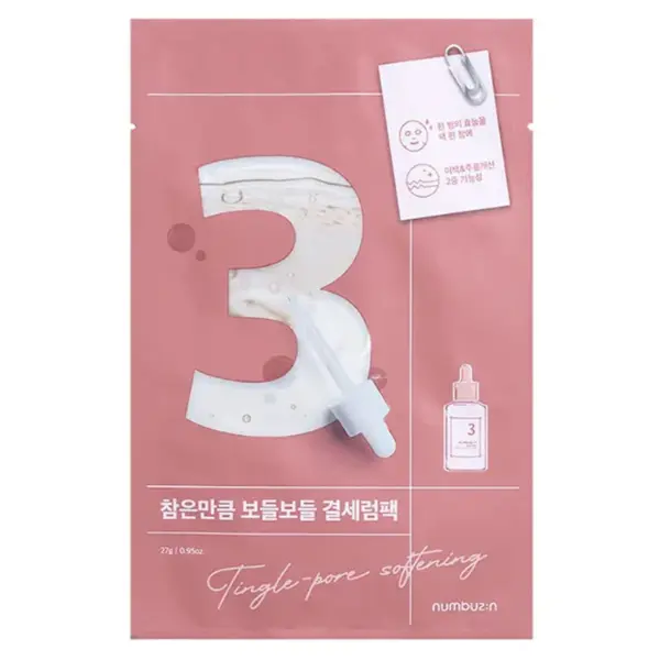 Numbuzin - Tingle-Pore Softening Sheet Mask