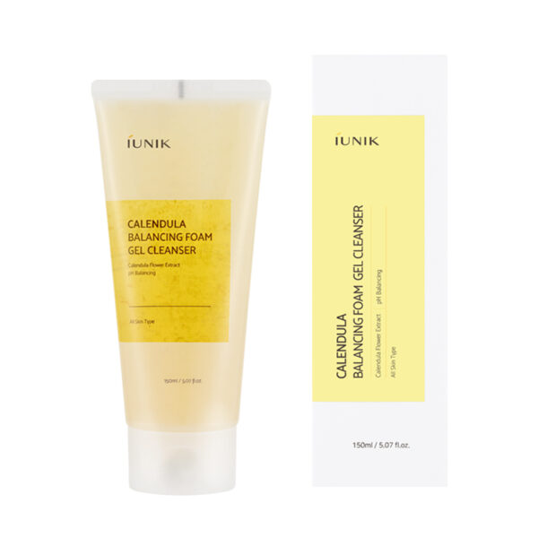 Iunik - Calendula Balancing Foam Gel Cleanser