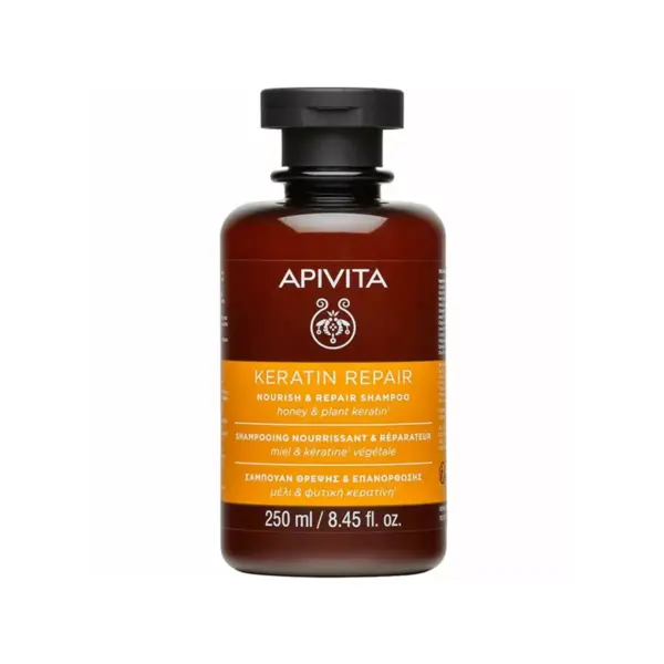 Apivita - Shampo riparuese me keratin