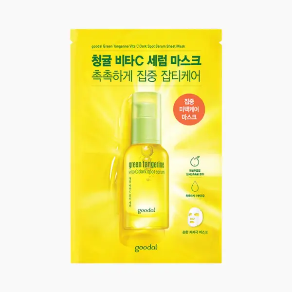 Goodal - Green Tangerine Vita C Dark Spot Serum Sheet Mask