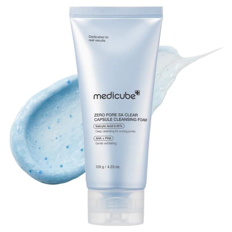 mc007.jpg Medicube - Zero Pore SA Clear Capsule Cleansing Foam - Image 1