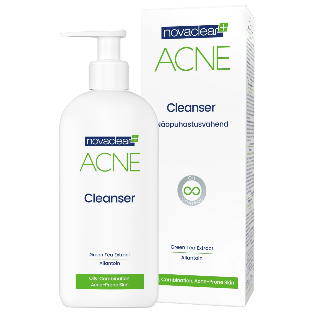 novaclear-acne-cleanser-150-ml-en-1.webp Novaclear - Acne Cleanser Oil Control - Image 1