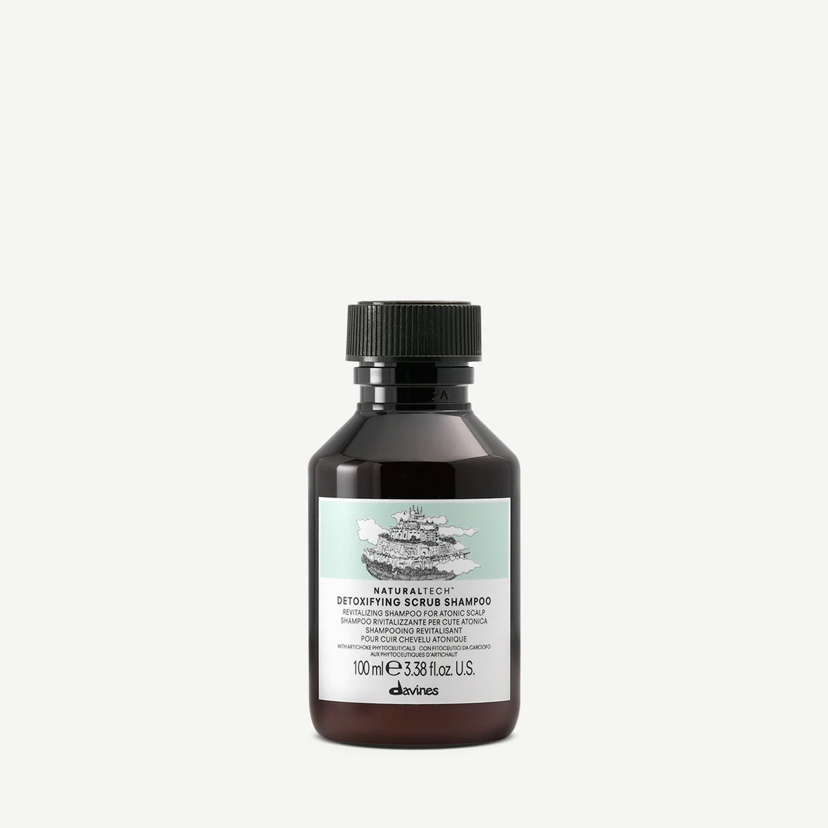 qv0h9gz1cedq4sevqgky_2000x.webp Davines - Davines Detoxifying Scrub Shampoo 100ml - Image 1