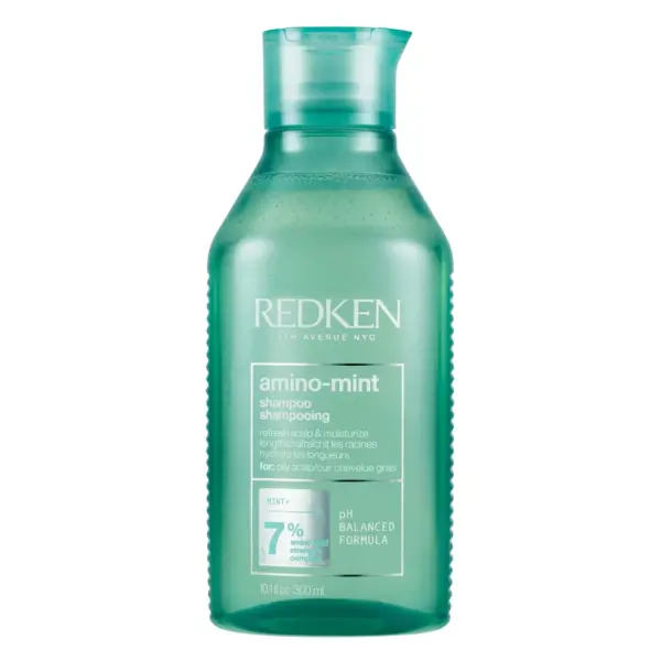 REDKEN - AMINO MINT SHAMPOO: REFRESH AND FORTIFY OILY, IRRITATED SCALP