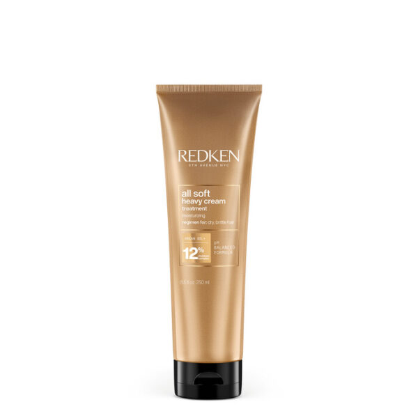 REDKEN - ALL SOFT HEAVY CREAM MASK Deep moisturizing rinse-out mask to transform dry hair