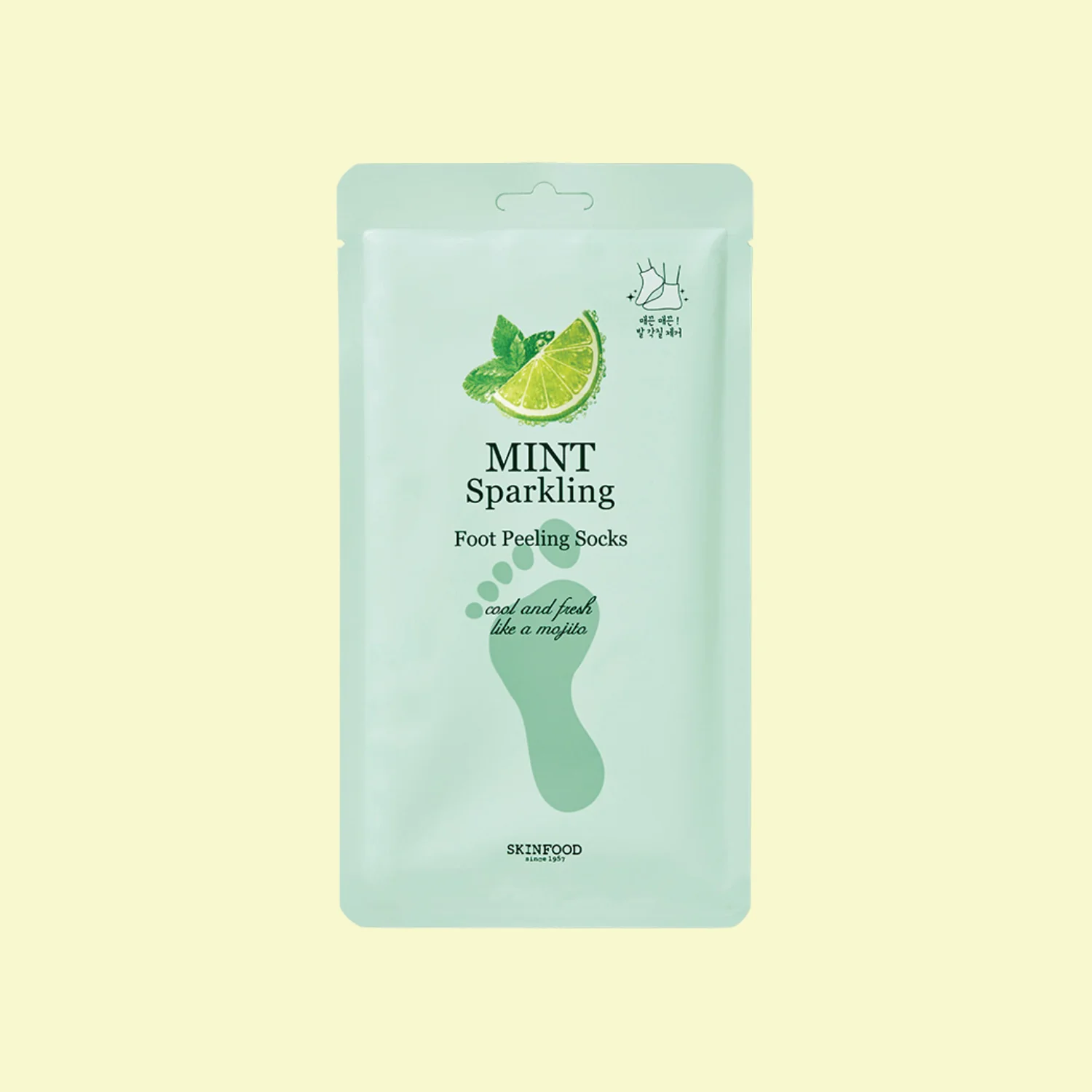 skinfood.webp Skinfood - MINT SPA FOOT PEELING SOCKS - Image 1