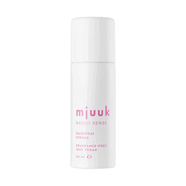 Mjuuk - Mini Fragrance-Free Hairspray Strong
