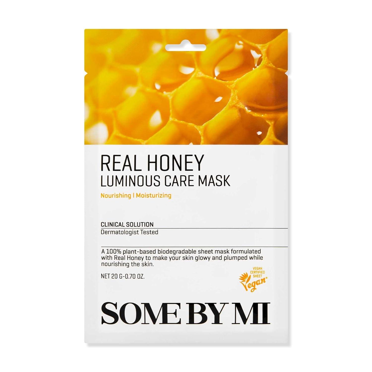 some by mi real honey luminous care mask Some by mi - Real Honey Luminous Care Mask - Image 1