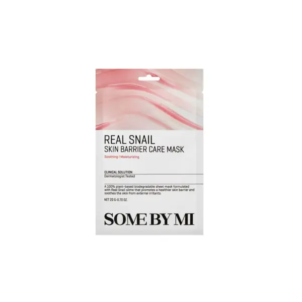 Some by mi - Real Snail Skin Barrier Care Mask