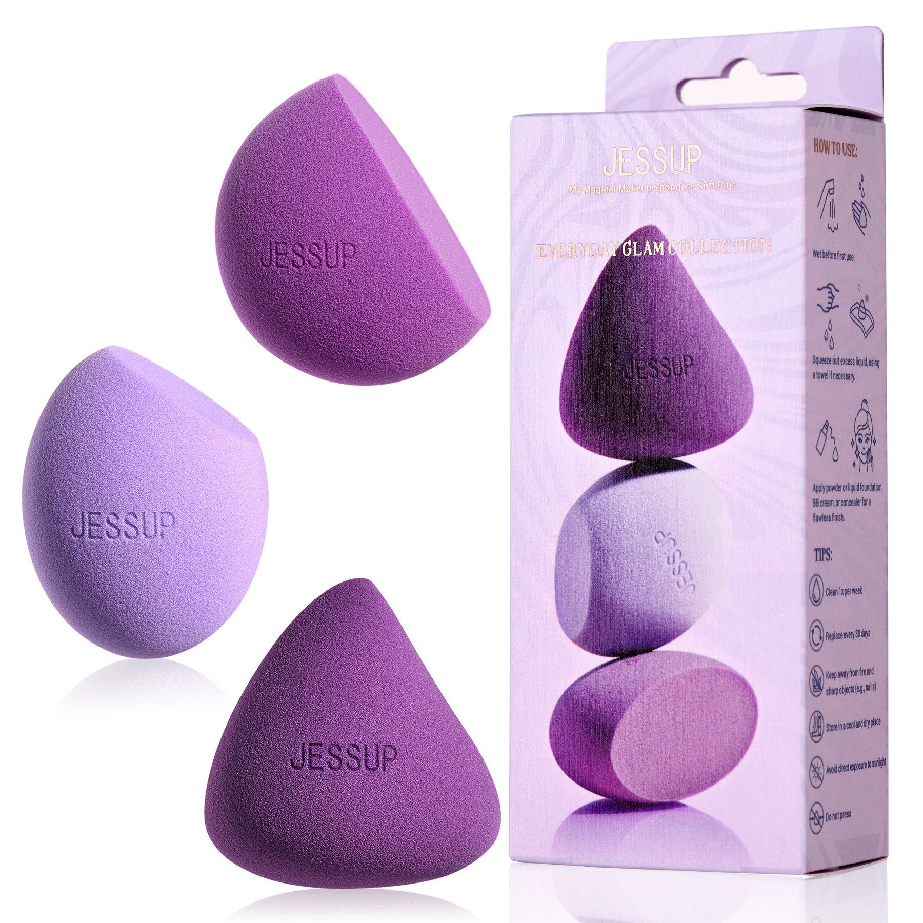 sp1 Jessup - Soft Plus Makeup Sponges SP017 - Image 1
