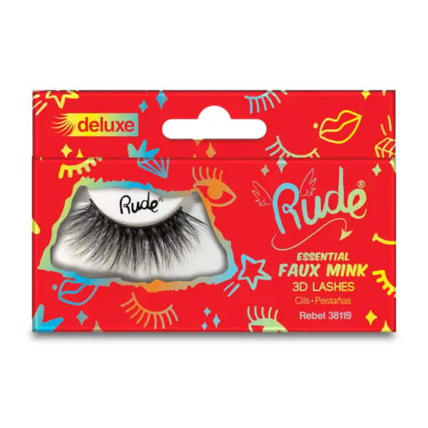 Rude Cosmetics - Essential Faux Mink Deluxe 3D Lashes