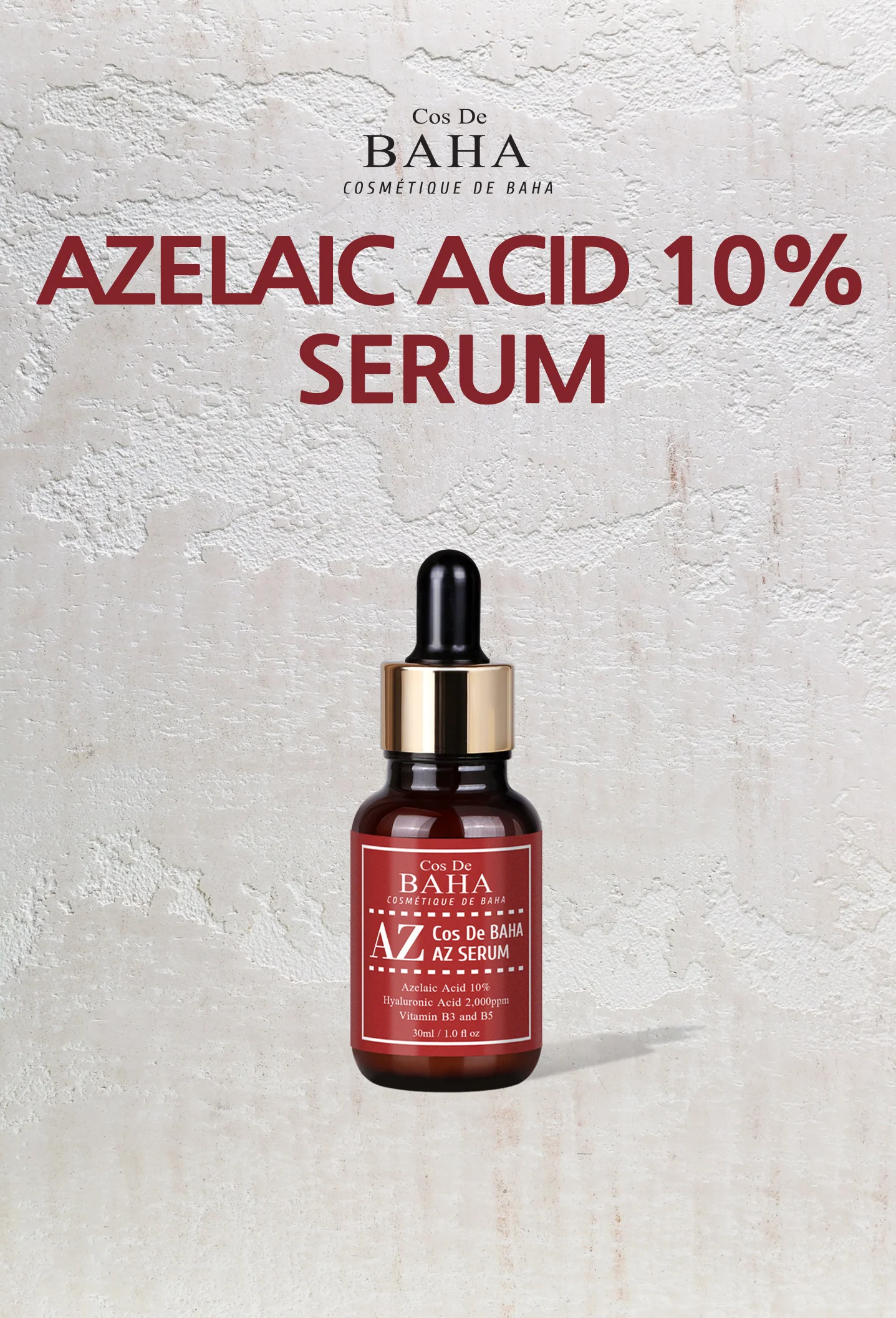 AZ_c672c61f-e68e-4c21-ad02-93199ffba62c Cos De BAHA - Azelaic Acid 10% - Image 1