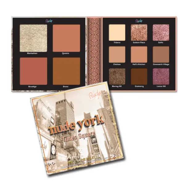 Rude Cosmetics - Nude York Face and Eye Palette