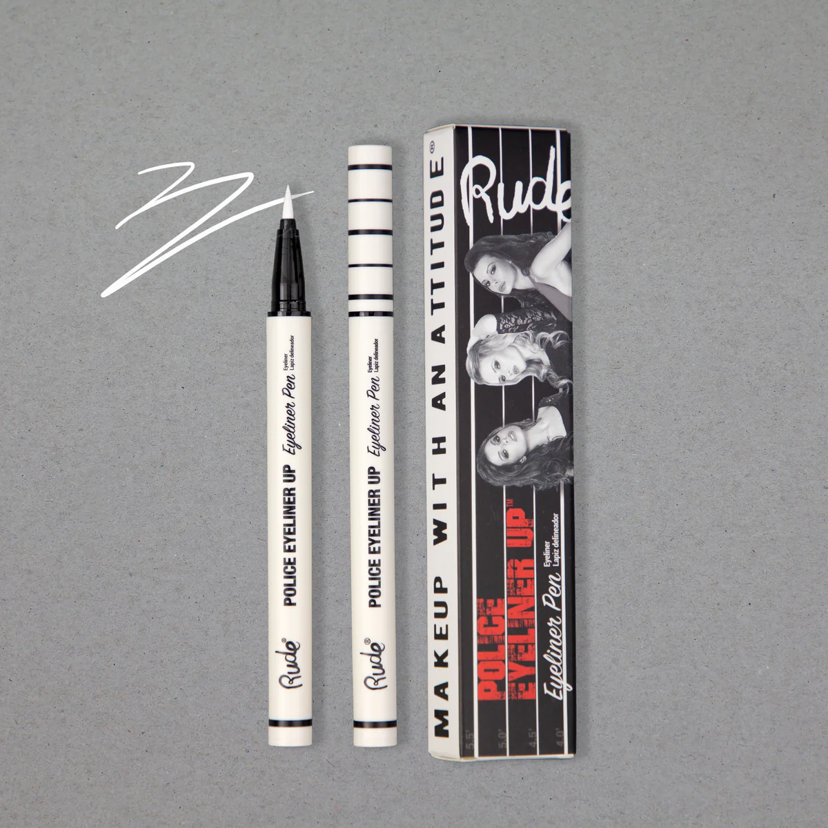 PoliceEyelinerUpLongLastingEyelinerPen_topdog_1200x Rude Cosmetics - Police Eyeliner Up Eyeliner Pen - Image 1