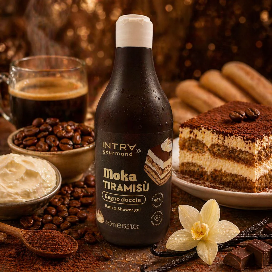 Progettosenzatitolo-2026-04-30T130434.024 Intra – Moka Tiramisu Bath & Shower Gel - Image 1