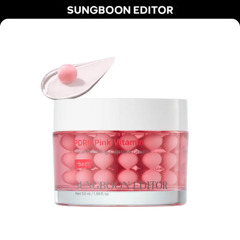 77bc64681fa248d2a2d18d853ae47431~tplv-fhlh96nyum-resize-webp_800_800 PDRN Pink Vitamin Glow Boosting Capsule Cream - Image 1